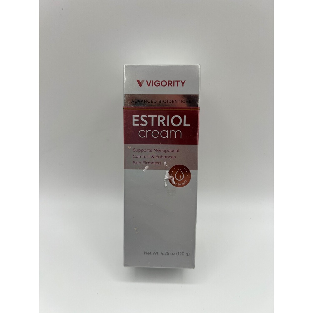 Vigority Advanced Bioidentical Estriol Cream 4.25oz Menopause Support 11/2028